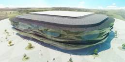 0- Stadium_aerial view - Geoform Architects