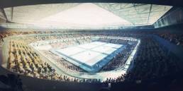 5- Stadium_ interior view - Geoform Architects