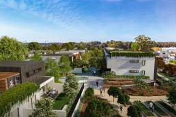 SMITHFIELD<br/>TOWNHOUSES - Geoform Architects