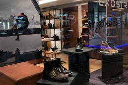 ECCO SHOES<br/>QVB Sydney - Geoform Architects