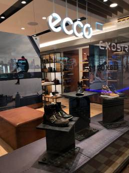 ECCO SHOES<br/>QVB Sydney - Geoform Architects