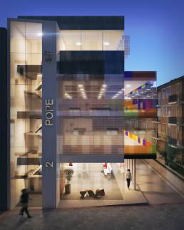 SAMADI<br/>Pope Street - Geoform Architects