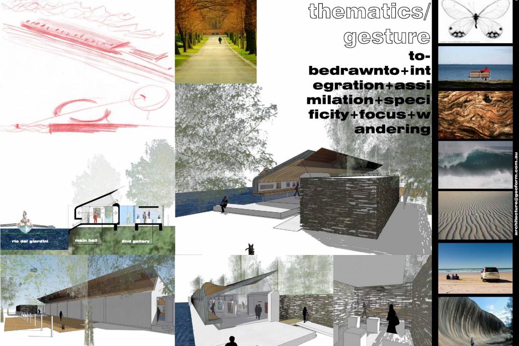 AUSTRALIAN PAVILLION<br/>Venice - Geoform Architects