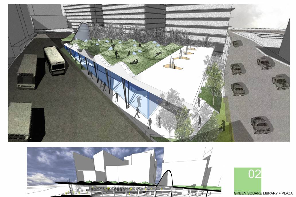 GREEN SQUARE LIBRARY - Geoform Architects