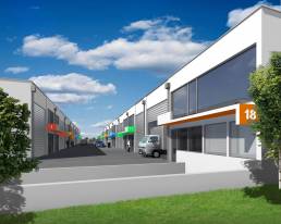 WAREHOUSES<br/>Rhodes - Geoform Architects
